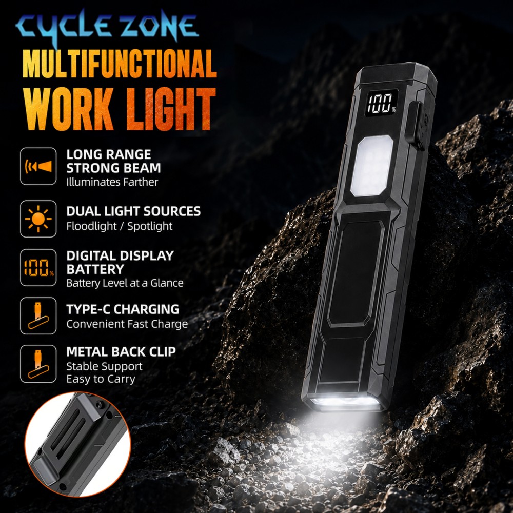Outdoor Adventure Zone - Taşınabilir Cep Tipi LED El Feneri,