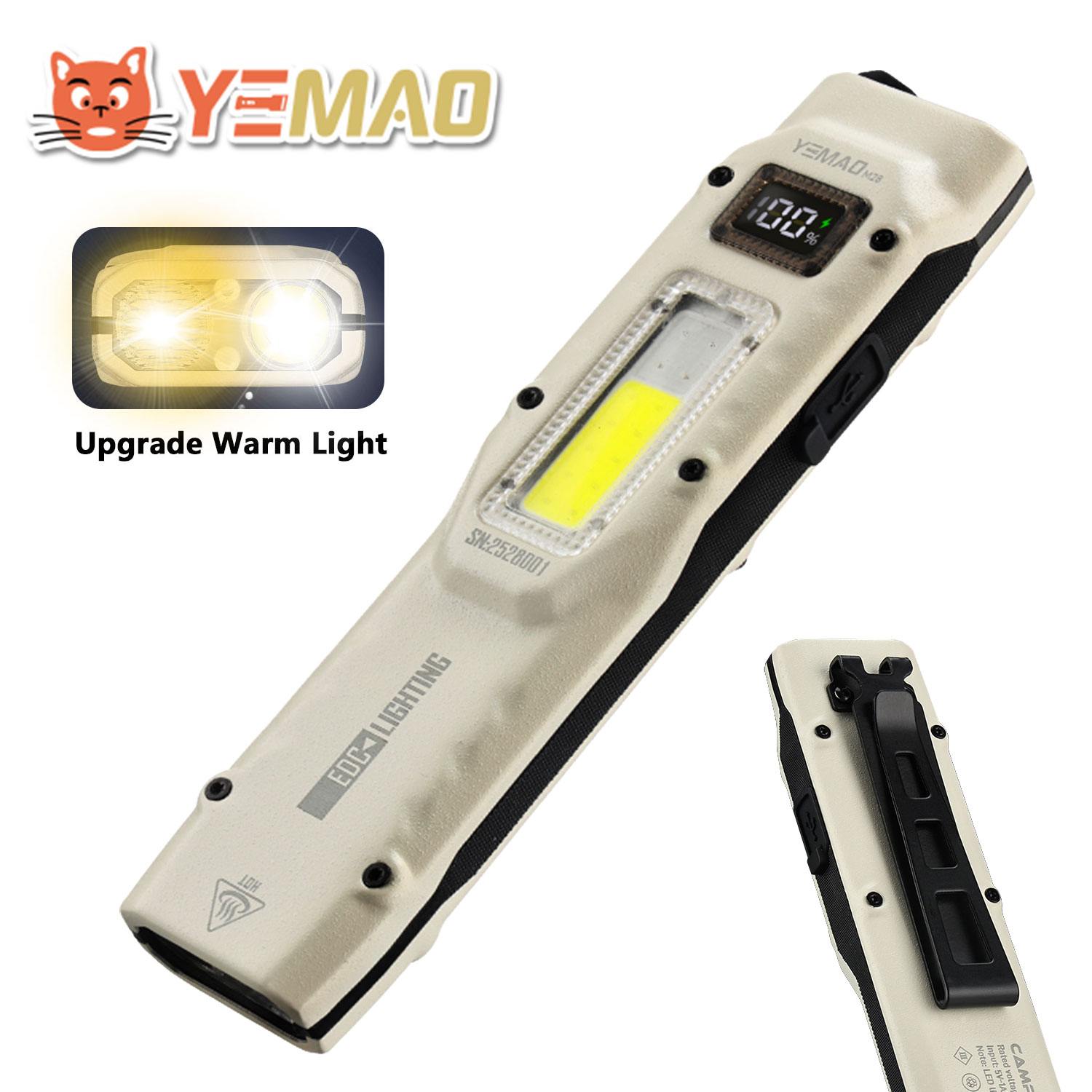 YEMAO M28 Süper Parlak EDC El  - Outdoor Adventure Trips incelemesi ve fiyatı